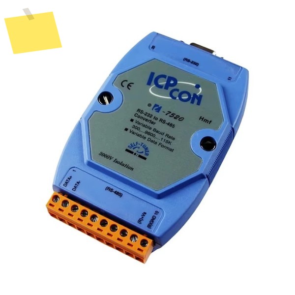 신품 I-7520 RS-232 - RS-485 모듈통신 카드는 최대 1200M의 전송 거리를 갖춘 256개의 장치를 지원합니다. 제품 이미지