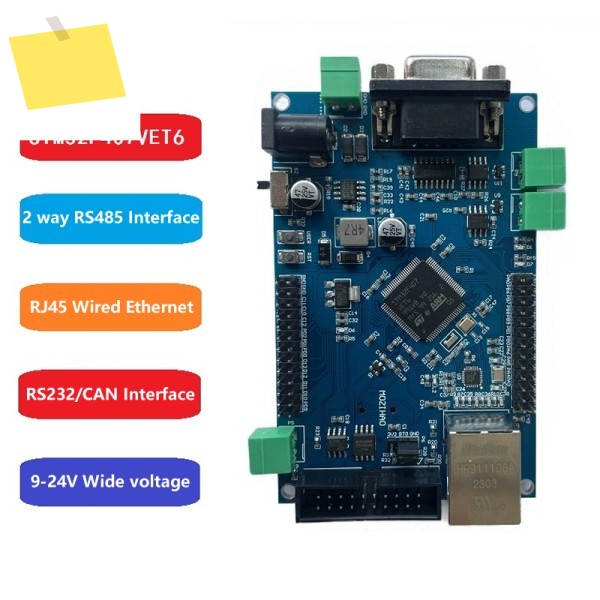 2개의 RS485 인터페이스, RS232CAN 통신, 유선 이더넷을 갖춘 STM32 F407 VET6 개발 보드 제품 이미지