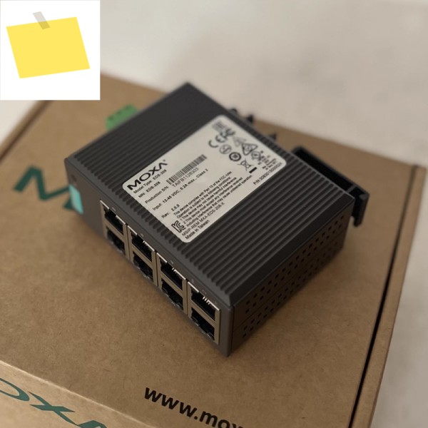 EDS-208 비관리형 이더넷 스위치, 8 포트, IEEE802.3x 전이중, 역압 흐름 제어 제품 이미지