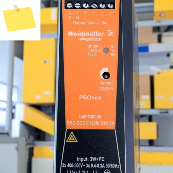 오리지널 PRO ECO 스위치 전원 모듈, 주문 번호 1469530000, 120W, 24V, 5A 제품 이미지