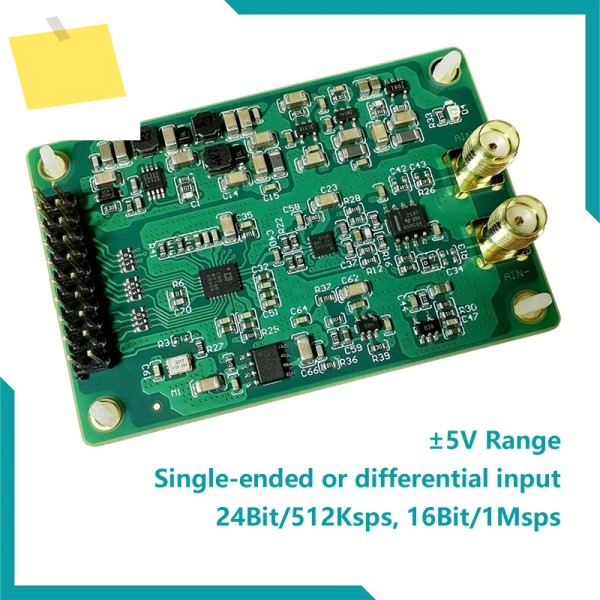 AD7768-1 고성능 24비트 ADC 모듈24비트512Ksps16비트1Msps 제품 이미지