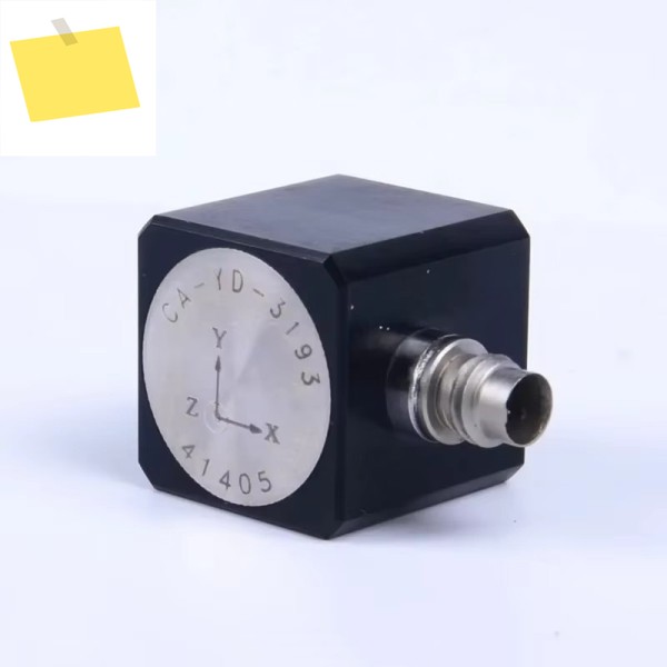 100mvg 3축 압전 가속도계 CA-YD-3193-10 제품 이미지