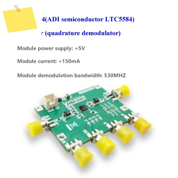 LTC5584 고성능 IQ 혼합 모듈 직교 복조기 하부 믹서 1.4GHz 30MHz 제품 이미지