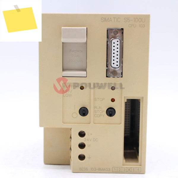 기존 6ES5103-8MA03 Plc 프로그래밍 가능 S5 100u 제품 이미지
