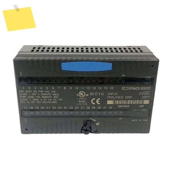창고에 있는 신품 원본 IC200MDL650 아날로그 입력 모듈 재고 제품 이미지