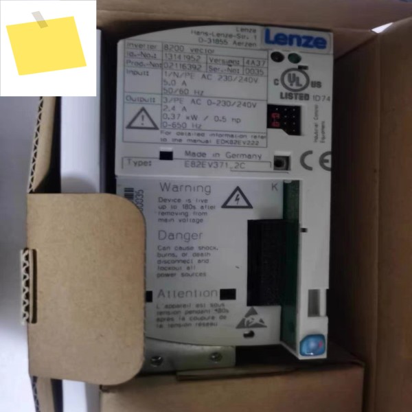 LENZE 8200 주파수 변환기 E82EV371 2C 0.37KW 제품 이미지