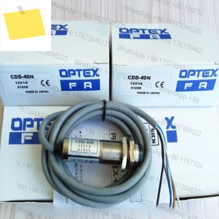 5PCS OPTEX Sick CDD-40N 11P DC 4 선 NPN NO + NC 확산 반사 광전 스위치 센서 제품 이미지