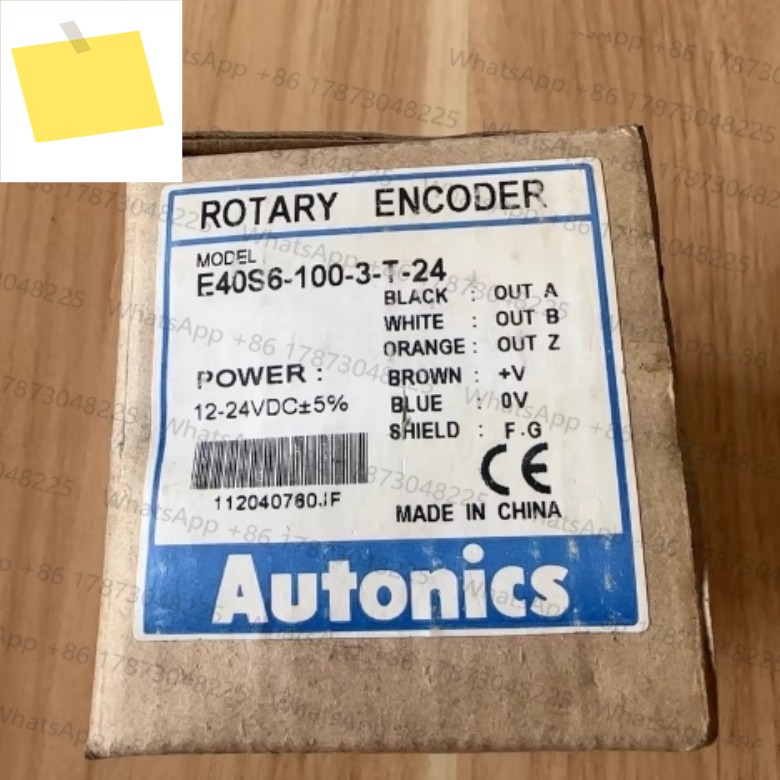 1PC E40S6-100-3-T-24 100% 로터리 인코더 제품 이미지