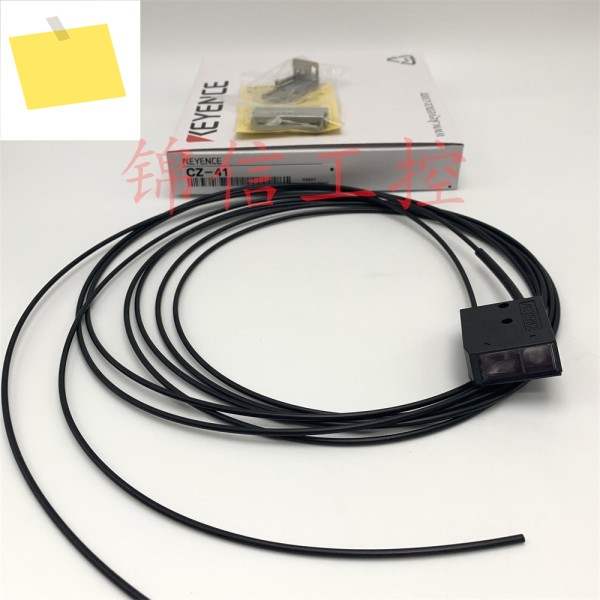 원본 및 정품 KEYENCEKEYENCE CZ-41 RGB 색상 코드 디지털 광섬유 센서, 실제 샷 제품 이미지