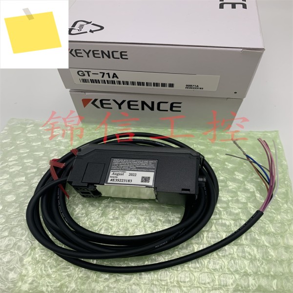정품 및 KEYENCEKEYENCE GT-71A NPN 접촉 센서 증폭기가 있음 제품 이미지