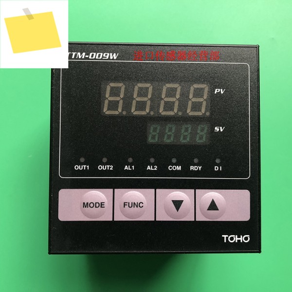 오리지널 및 정품 일본 토호 TOHO 온도 조절기 TTM-009W-R-A 가짜 1개 페널티 제품 이미지