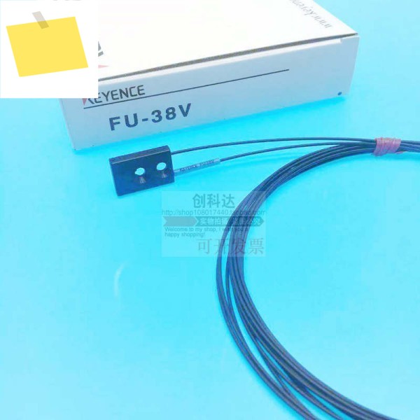 KEYENCE, 정품 새 원본 FU-38V 제한 크리스탈 반도체 섬유 센서 1년 동안 품질 보증 제품 이미지