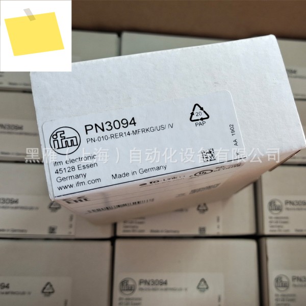 디스플레이 화면 스폿 IFM 센서가 있는 Yifumen 압력 PN3094 제품 이미지