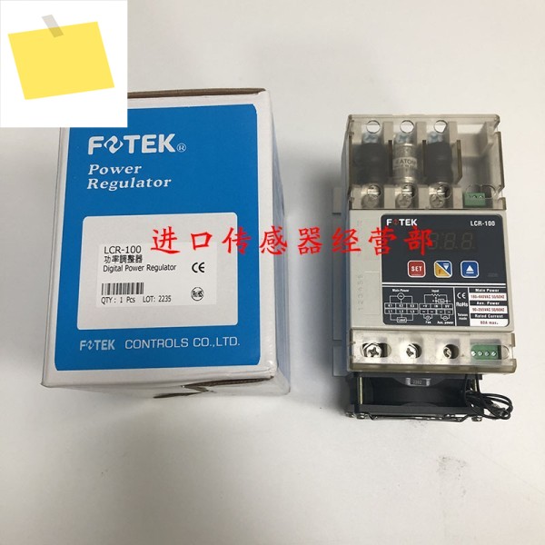 Taiwan Yangming FOTEK Power Regulator LCR-100 Original Genuine Fake One Penalty Ten 제품 이미지