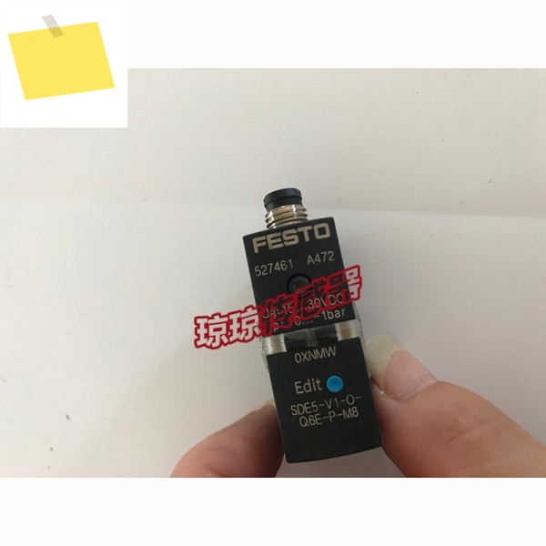 Festo FESTO 압력 스위치 센서 SDE5-V1-O-Q6E-P-M8 527461 점 제품 이미지
