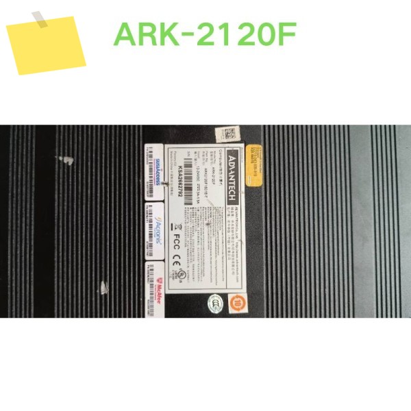 ARK-2120F 팬리스 임베디드 산업용 제어 컴퓨터, 중고 테스트 OK 제품 이미지