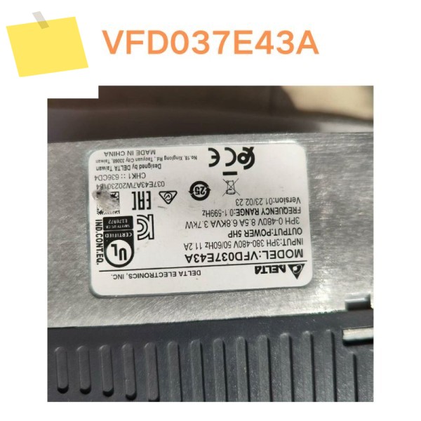 중고 테스트 OK VFD037E43A 주파수 변환기 제품 이미지