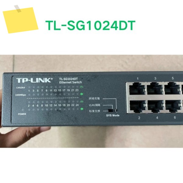 TL-SG1024DT 24 방향 스위치, 중고 테스트 OK 제품 이미지