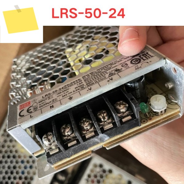 LRS-50-24 스위칭 전원 공급 장치, 중고 테스트 OK 제품 이미지