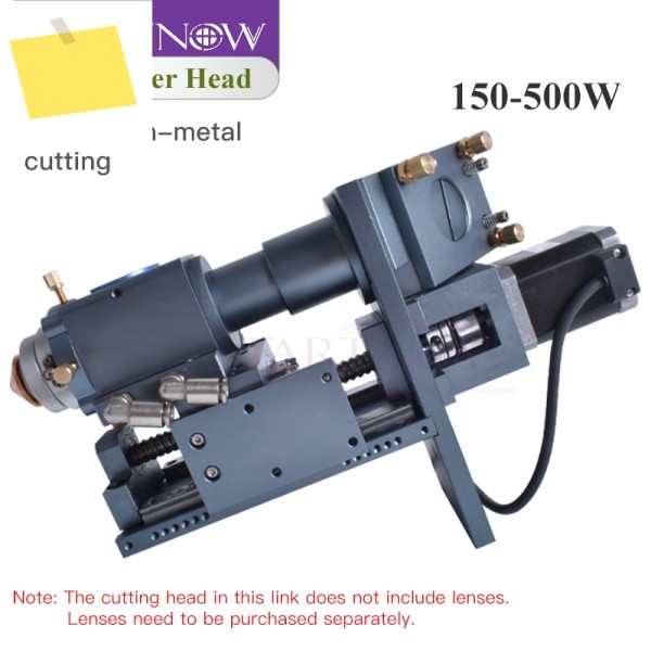Startnow CO2 자동 초점 150-500W 파이버 레이저 혼합 커팅 헤드, D25 렌즈, 금속 기계용 D30 미러 제품 이미지