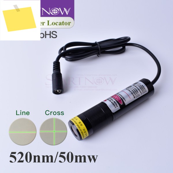 녹색 포지셔너 520nm 30mw 레이저 라인 로케이터 포인터 크로스 모듈 정렬 직물 절단기 커터 캇타 카타 산업 제품 이미지