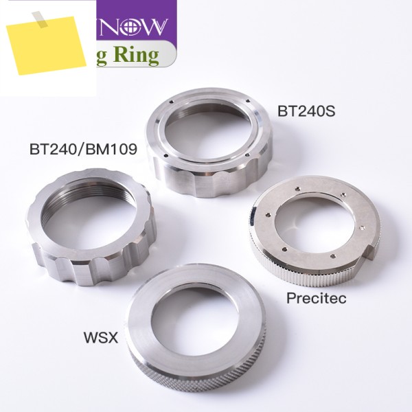 Startnow 세라믹 잠금 링 너트, Precitec Raytools BT240S BM109 WSX 파이버 레이저 헤드 노즐 커넥터 고정 제품 이미지