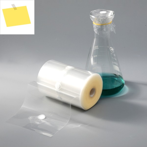 멸균 여과 밀봉 필름 삼각형 플라스크 배양 용기 필터 멤브레인, 1 롤 500 개, cm, PTFE, 30mm 제품 이미지