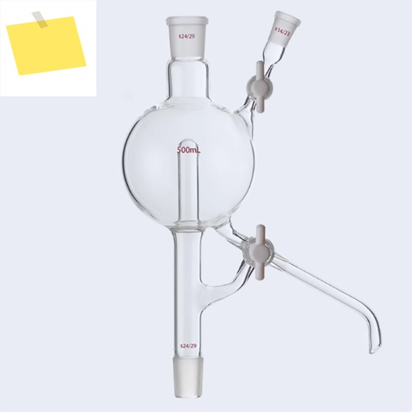 유리 용매 증류기 250ml500ml1000ml2000ml5000ml 이중 PTFE 스로틀 처리 장치 제품 이미지