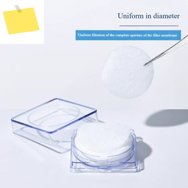 50PCS 미세 다공성 필터 멤브레인 워터 시스템 MCE 나일론 실험실 일회용 혼합 셀룰로오스 제품 이미지