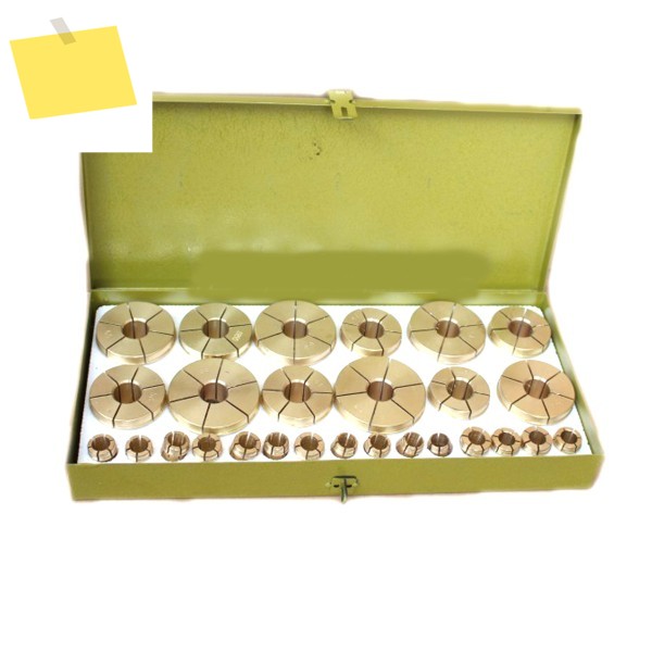 27PCS 황동 콜렛 세트 팔찌 반지 서클 키트 보석 Faceting 기계 액세서리 도구 제품 이미지