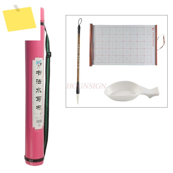 초보자용 휴대용 보관 튜브, 붓 쓰기, 서예, 물 천, 7.59 cm 그리드 연장 및 연습 제품 이미지