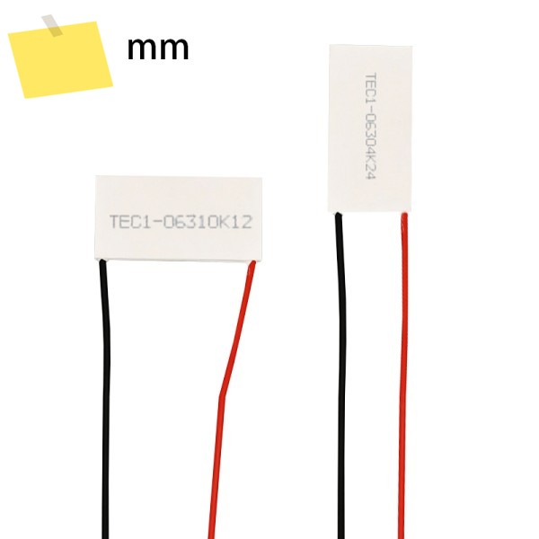 Seebeck 효과 펠티에 소자 방열판 냉각 칩 반도체 플레이트, 20x40mm, 12V HT055422, 055132055102 제품 이미지