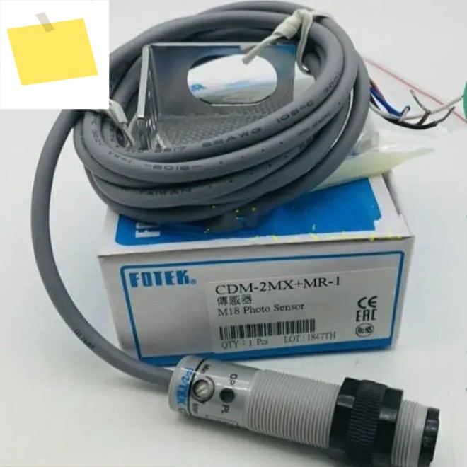 신품 오리지널 Fotek 센서 CDM-2MX + MR-1반사 보드 포함 제품 이미지
