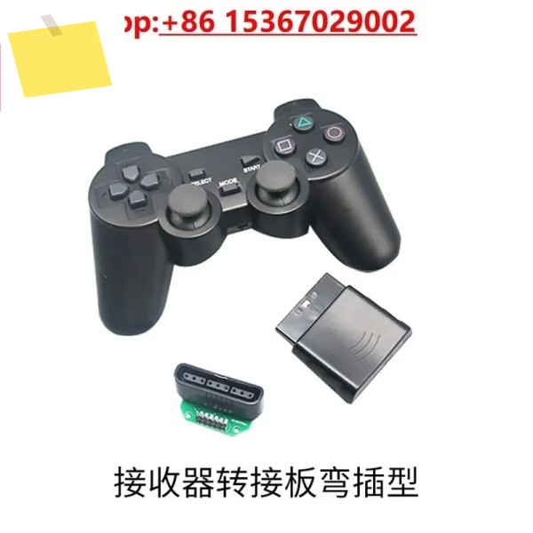 PS2 무선 원격 제어 핸들, Bluetooth 수제 2.4G 연결 컨트롤러 로봇 액세서리 제품 이미지