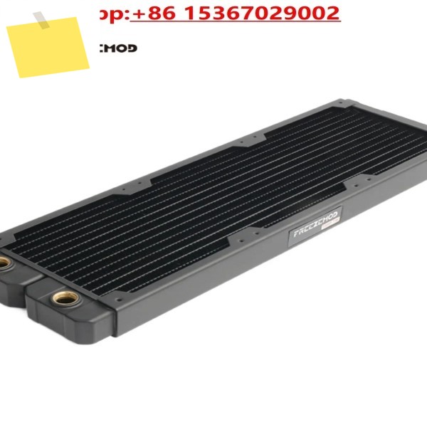 FREEZEMOD 컴퓨터 수냉식 구리 냉각 행 14 플랫 튜브 TSRP-TW360 핀 12CM 팬 위치 제품 이미지