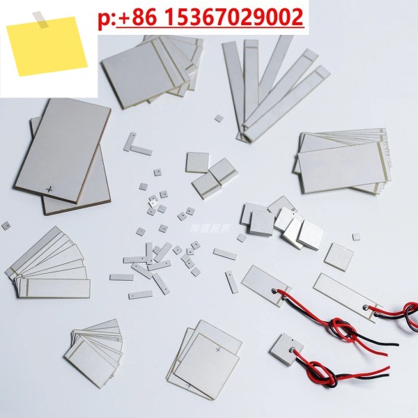 5PCS PZT5 압전 세라믹 시트 사각형, 초음파 센서 변환기 웨이퍼, 초박형, 사용자 정의 가능 제품 이미지