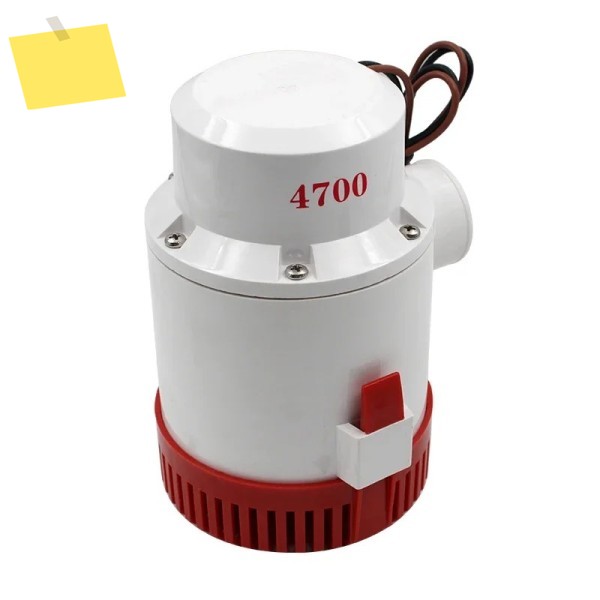 빌지 펌프 4700GPH DC 12V 대유량 전기 워터 잠수정 수상 비행기 모터 홈 하우스 보트 제품 이미지