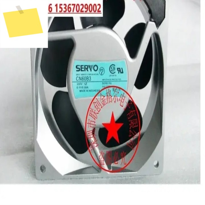 CN60B3 200V 1412W 서보12012038 팬 제품 이미지