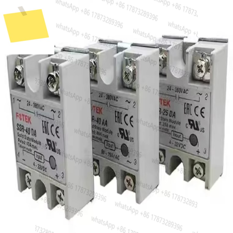 10PCS SSR-80AA FOTEK 단상 솔리드 스테이트 릴레이 AC 제어 NEW 제품 이미지