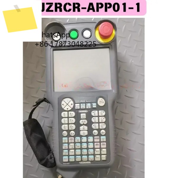 중고 JZRCR-APP01-1 Yaskawa YRC1000 로봇 티칭 펜던트 기능 테스트 OK 제품 이미지