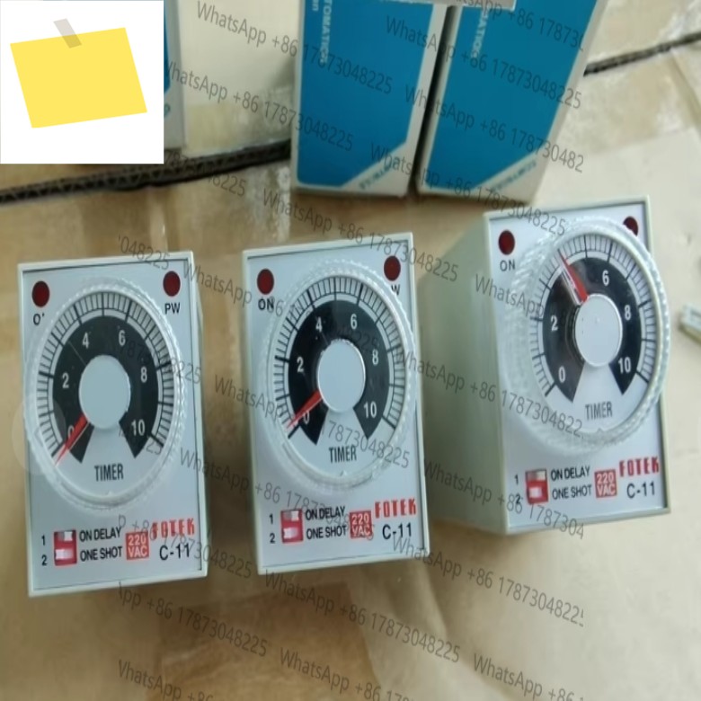 C-11-220V FOTEK 타이머 컨트롤러 ON DELAY 또는 SHOT 220VAC 제품 이미지