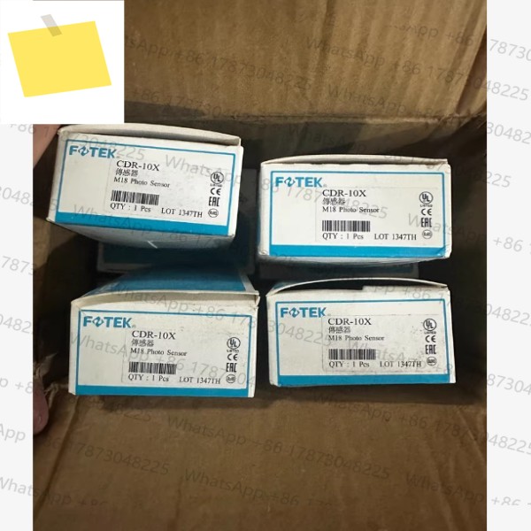 1개 새 오리지널 CDR-10X FOTEK M18 튜블러 타입 포토 센서 10-30 VDC 제품 이미지