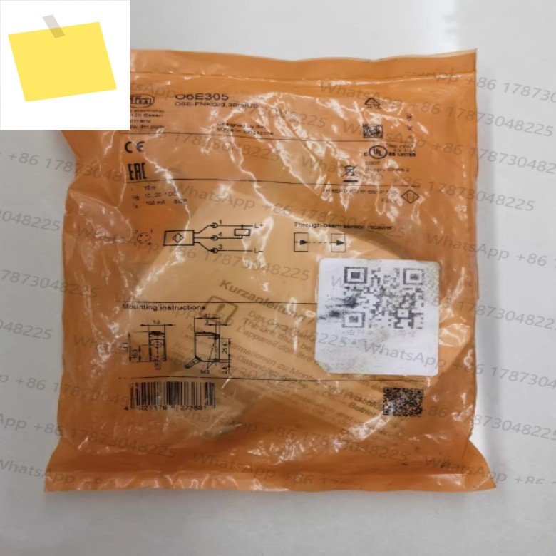 1PC O6E305 IFM 신품 오리지널 투과형 센서 수신기 제품 이미지