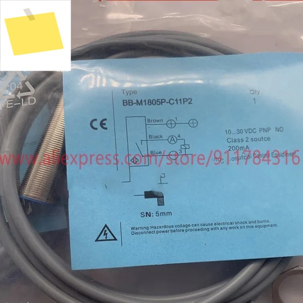 3pcs 신품 고품질 Contrinex 근접 스위치 BB-M1808P-C11P2 제품 이미지