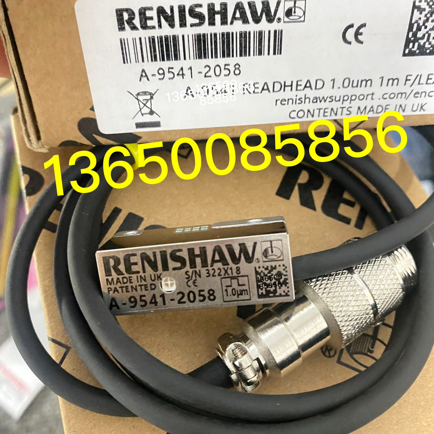 A-9541-2058 새로운 Renishaw 리더 헤드 1.0m 인코더 RENISHAW 격자 자 스캐너 제품 이미지