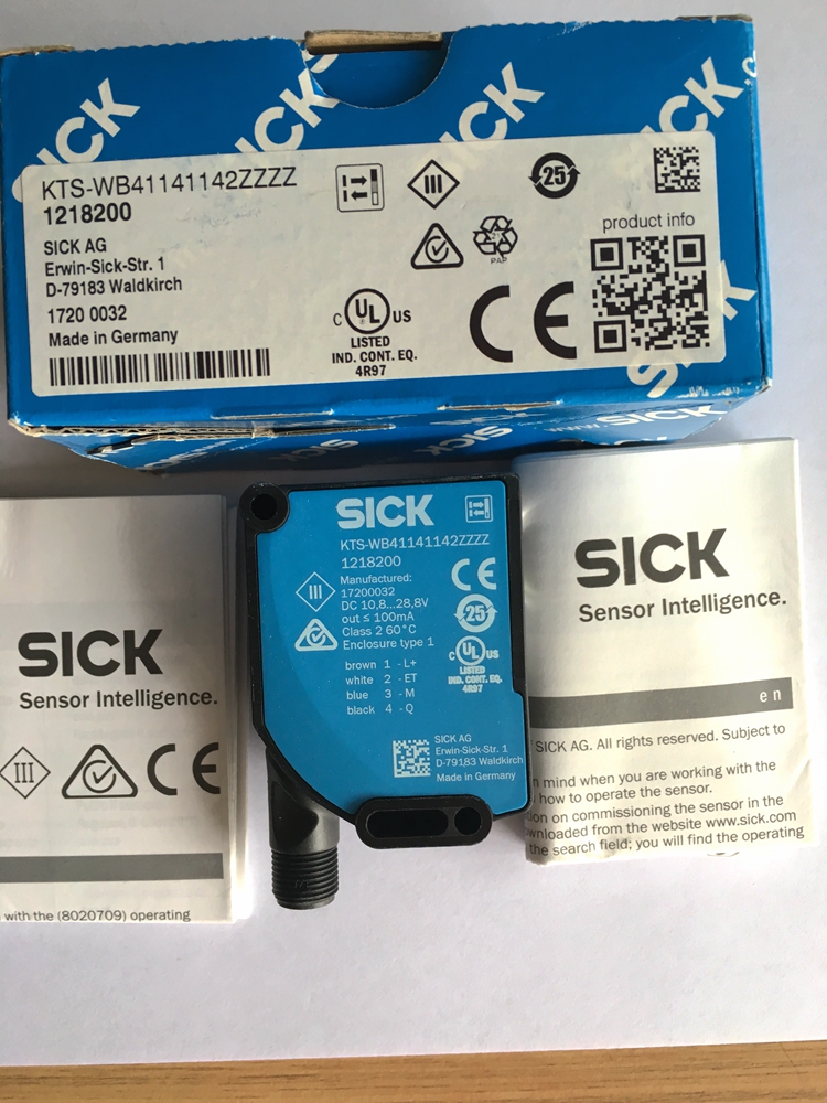 SICK KTS-WB41141142ZZZZ KTS-WN41141142ZZZZ 독일산 컬러 마크 센서 제품 이미지
