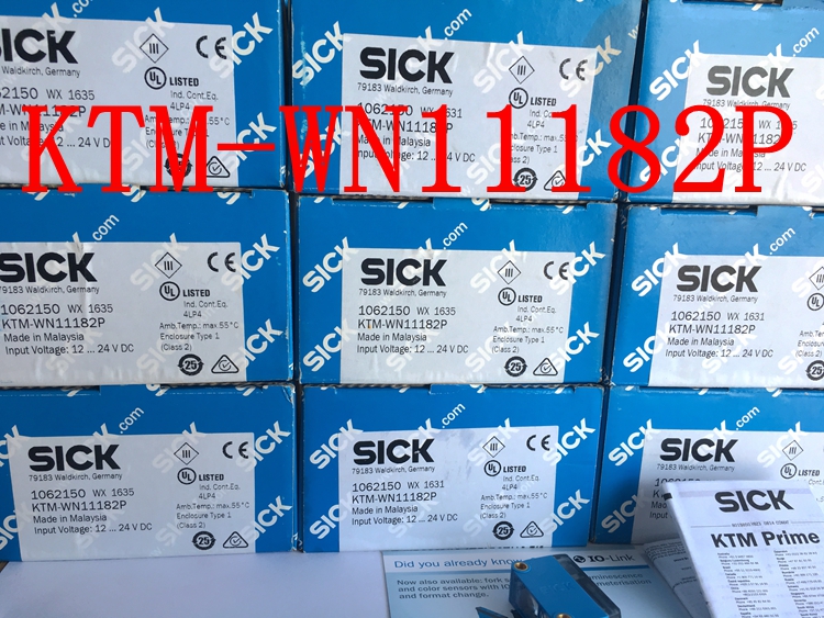 SICK 컬러 마크 센서 KTM-WN11182P WP11182P WN11181P WP11181P 제품 이미지