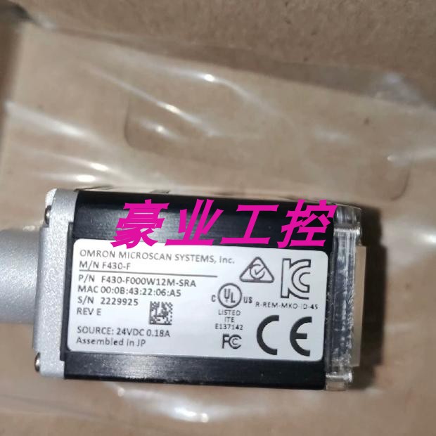 산업용 및 디지털 카메라용 정품 OMRON V430-F000W12M-SRA 바코드 리더기 Japan 제품 이미지