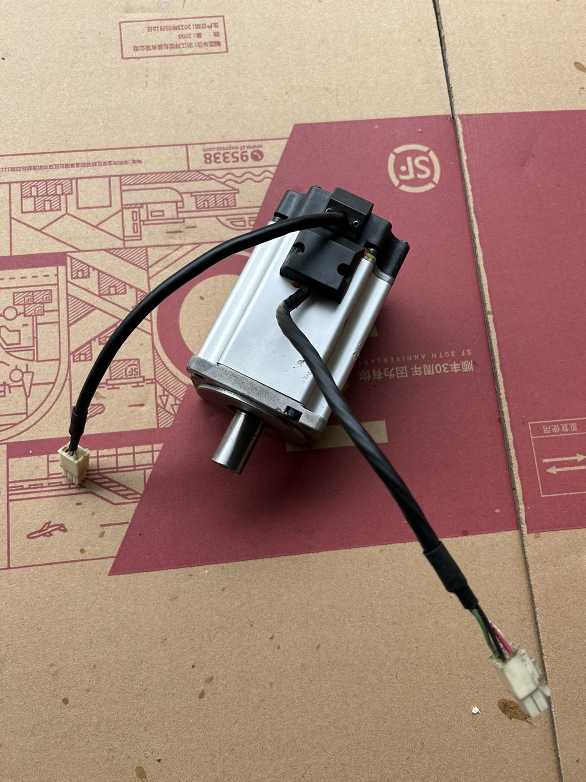 중고 750W 파나소닉 A5 서보 모터 MHMD082G1U 또는 G1C. SF 익스프레스 배송 착불 제품 이미지