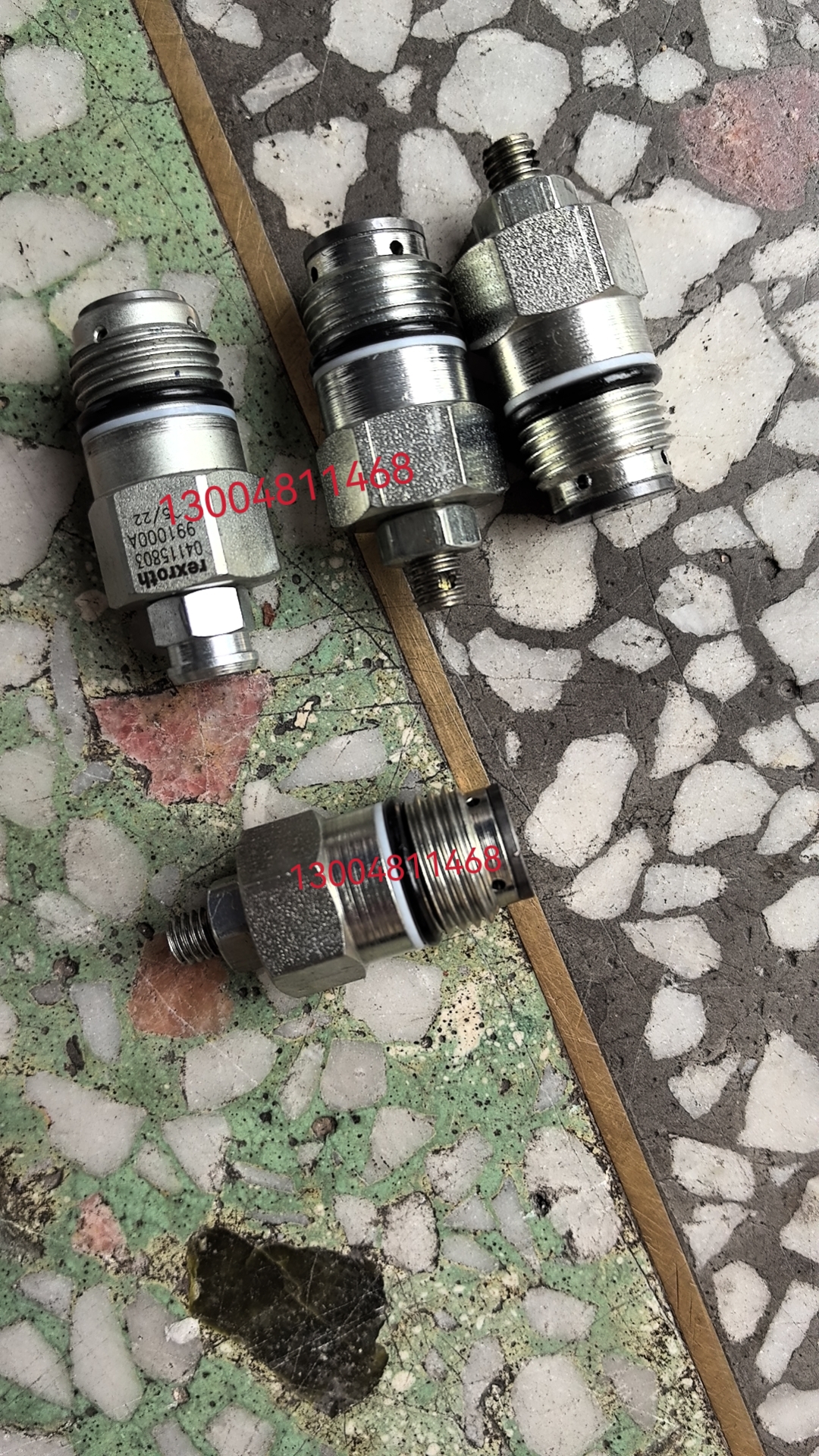 정품 Rexroth 유압 밸브 04115803991000A 나사산 카트리지 밸브. 제품 이미지